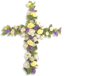 Cross of flowers... Alleluia!